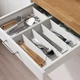 IKEA VARIERA (ИКЕА ВАРИЕРА) — Лоток для столовых приборов, регулируемый 50-72x47 см — фото 2