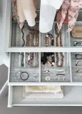 IKEA KOMPLEMENT (ИКЕА КОМПЛИМЕНТ) — Вкладыш для выдвижного лотка, светло-серый 50x58 см — фото 4
