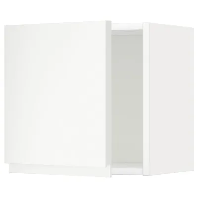 IKEA METOD (ИКЕА МЕТОД) — Настенный шкаф, белый/Вокстроп матовый белый 40x40 см