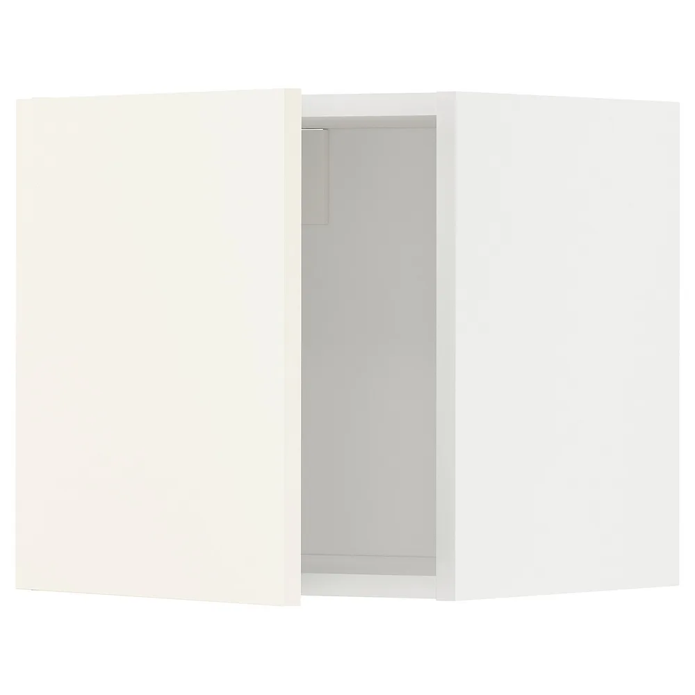 IKEA METOD (ИКЕА МЕТОД) — Навесной шкаф, белый/Валльстена белый 40x40 см