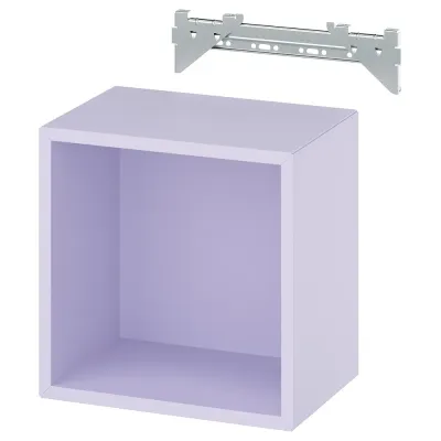 IKEA EKET (ИКЕА ЕКЕТ) — Навесной шкаф, бледно-фиолетовый 35x25x35 см