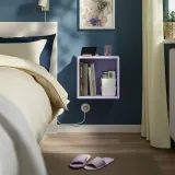 IKEA EKET (ИКЕА ЕКЕТ) — Навесной шкаф, бледно-фиолетовый 35x25x35 см — фото 2