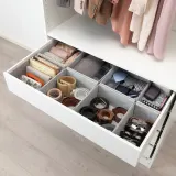 IKEA KOMPLEMENT (ИКЕА КОМПЛИМЕНТ) — Коробка, 8 шт., светло-серый 90x54 см — фото 2