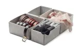 IKEA KOMPLEMENT (ИКЕА КОМПЛИМЕНТ) — Коробка, 8 шт., светло-серый 90x54 см — фото 3