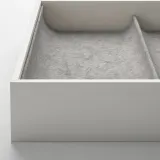 IKEA KOMPLEMENT (ИКЕА КОМПЛИМЕНТ) — Вкладыш для выдвижной полки, светло-серый 75x58 см — фото 6