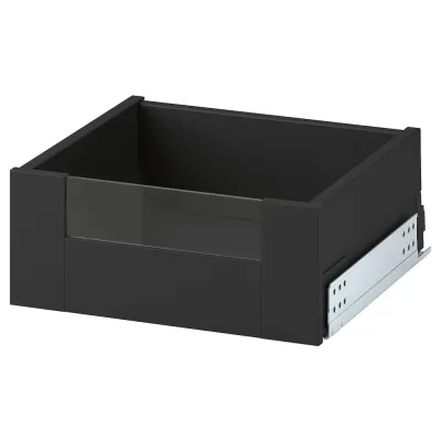 IKEA KNIVSHULT (ИКЕА КНИВСХУЛТ) — Ящик средний со стеклянным фасадом 40x37x15 см