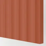 IKEA METOD (ИКЕА МЕТОД) — Шкаф навесной, белый/Терршё красно-коричневый, волнистая фактура 40x40 см — фото 2