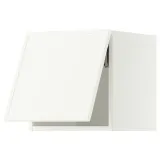 IKEA METOD (ИКЕА МЕТОД) — Шкаф навесной горизонтальный, белый/Аспудден матовый белый 40x40 см — фото 1