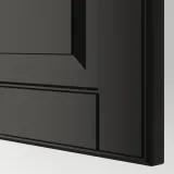 IKEA METOD (ИКЕА МЕТОД) — Шкаф навесной, белый/Bodbyn чёрный 40x40 см — фото 2