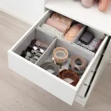 IKEA KOMPLEMENT (ИКЕА КОМПЛИМЕНТ) — Коробка, 4 шт., светло-серая 40x54 см — фото 2
