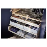 IKEA KOMPLEMENT (ИКЕА КОМПЛИМЕНТ) — Коробка, 4 шт., светло-серая 40x54 см — фото 4