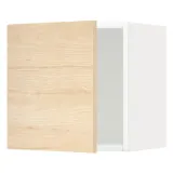 IKEA METOD (ИКЕА МЕТОД) — Шкаф навесной, белый/Аскерсунд имитация светлого ясеня 40x40 см — фото 1