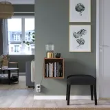 IKEA EKET (ИКЕА ЕКЕТ) — Шкаф навесной, орех 35x35x35 см — фото 2
