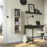 IKEA EKET (ИКЕА ЕКЕТ) — Комбинация настенных шкафов, бежевый 70x25x105 см — фото 2