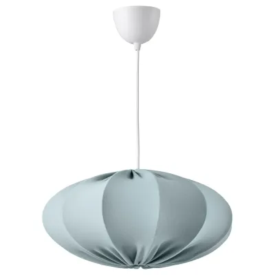 IKEA REGNSKUR (ИКЕА РЕГНСКУР) — / HAVSDJUP Лампа подвесная, бирюзовый/белый 52 см