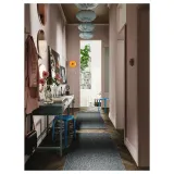 IKEA REGNSKUR (ИКЕА РЕГНСКУР) — / HAVSDJUP Лампа подвесная, бирюзовый/белый 52 см — фото 4