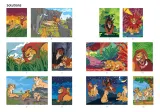 Раскраска по номерам Hachette Coloriages mystères Disney - Spécial film: Le Roi Lion (Король Лев), 112 стр. — фото 3
