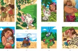 Раскраска по номерам Hachette Coloriages mystères Disney - Spécial film: Vaiana (Моана), новое дополненное издание, 128 стр. — фото 4