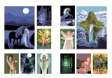 Раскраска по номерам Hachette Coloriages mystères - Fantasy (Фэнтези), издание 2026, 112 стр. — фото 5