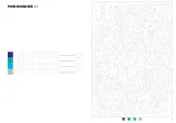 Раскраска по номерам Hachette Coloriages mystères - Messages mystères (Тайные послания), издание 2026, 112 стр. — фото 4