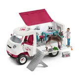 Schleich - Мобильная клиника для животных с жеребенком 42370 — фото 1