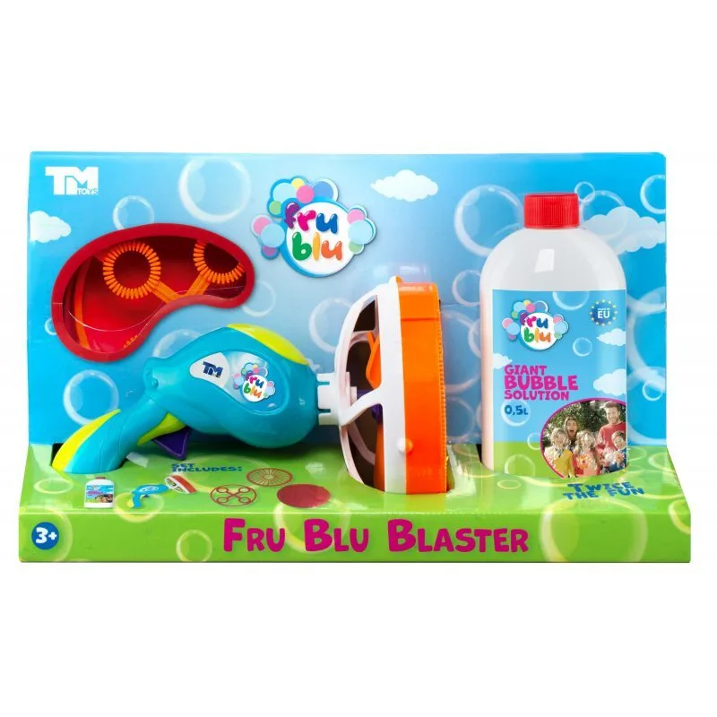 TM Toys DKF10242 — Набор метатель мыльных пузырей Fru Blu с жидкостью 500 мл