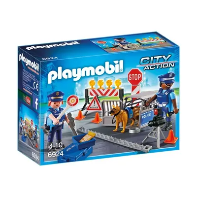 Playmobil - блокировка полиции 6924