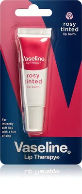 Vaseline Lip Therapy Rosy Tinted - бальзам для губ, 10 г