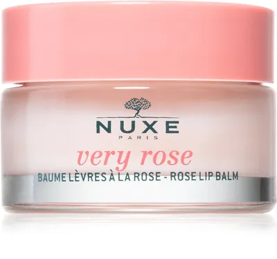 Nuxe Very Rose - увлажняющий бальзам для губ, 15 г