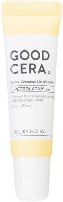 Holika Holika Good Cera - интенсивно увлажняющий бальзам для губ с керамидами, 10 г
