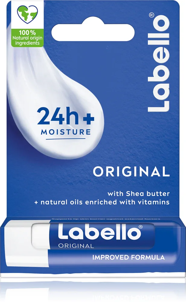 Labello Classic Care - бальзам для губ / Original 4,8 g / GTIN 4005808366392