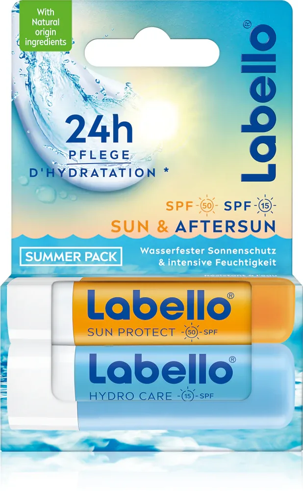 Labello Sun & Aftersun - удобная упаковка (для рта) / / GTIN 4005900532459