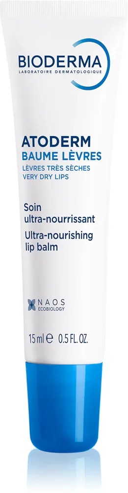Bioderma Atoderm Lip Balm - регенерирующий бальзам для сухих губ / 15 ml / GTIN 3701129801000