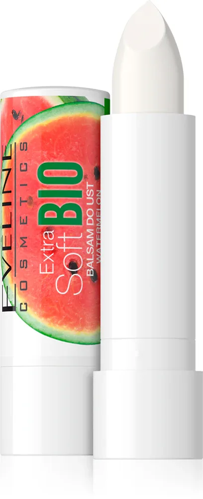 Eveline Cosmetics Extra Soft Bio Watermelon - интенсивно увлажняющий бальзам для губ / 4 g / GTIN 5903416027690