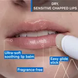 Uriage Xemose Moisturizing Lipstick - успокаивающий бальзам для губ / 4 g / GTIN 3661434004452 — фото 3