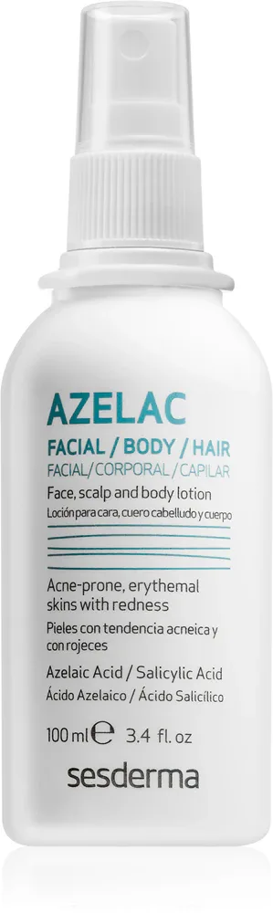 Sesderma Azelac - успокаивающий уход за кожей с несовершенствами / 100 ml / GTIN 8470002259539