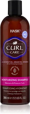 HASK Curl Care - увлажняющий шампунь для вьющихся волос, 355 мл