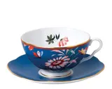Wedgwood - Paeonia Blush чашка с блюдцем 320мл для чая / артикул 40032091 / GTIN 701587384025 — фото 1