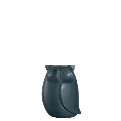 Leonardo - Фигурка Calmo Owl, 8 см, бутылочно-зеленый