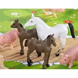 Игровой набор Eichhorn - Деревянная Ферма + 23 фигурки 4304 / артикул 4304 / GTIN 4003046043044 — фото 4