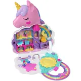 Mattel HKV51 — Игровой набор Polly Pocket Салон красоты Единорог HKV51 — фото 2