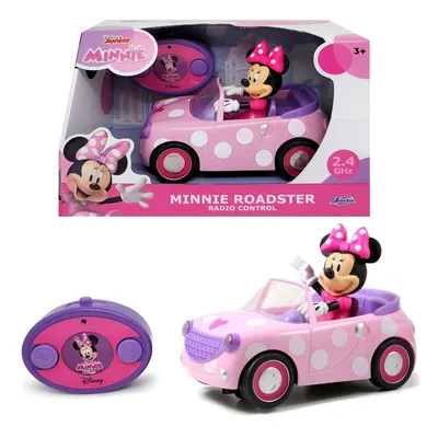 Jada RC Disney - Автомобиль Минни Маус Родстер с дистанционным управлением