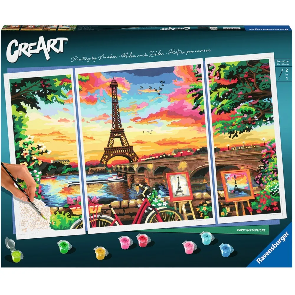 Картина по номерам Ravensburger CreArt 201341 Париж Панорама 201341