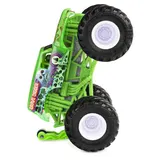 Spin Master Monster Jam — Супервнедорожный грузовик Grave Digger в масштабе 1:64 + перекладина на колесах 20130585 / артикул 58701 6044941 20130585 / GTIN 778988553480 — фото 2