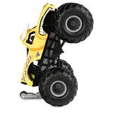Spin Master Monster Jam — супервнедорожный грузовик Bulldozer в масштабе 1:64 + перекладина на колесиках 20130581 / артикул 58701 6044941 20130581 / GTIN 778988553480 — фото 2