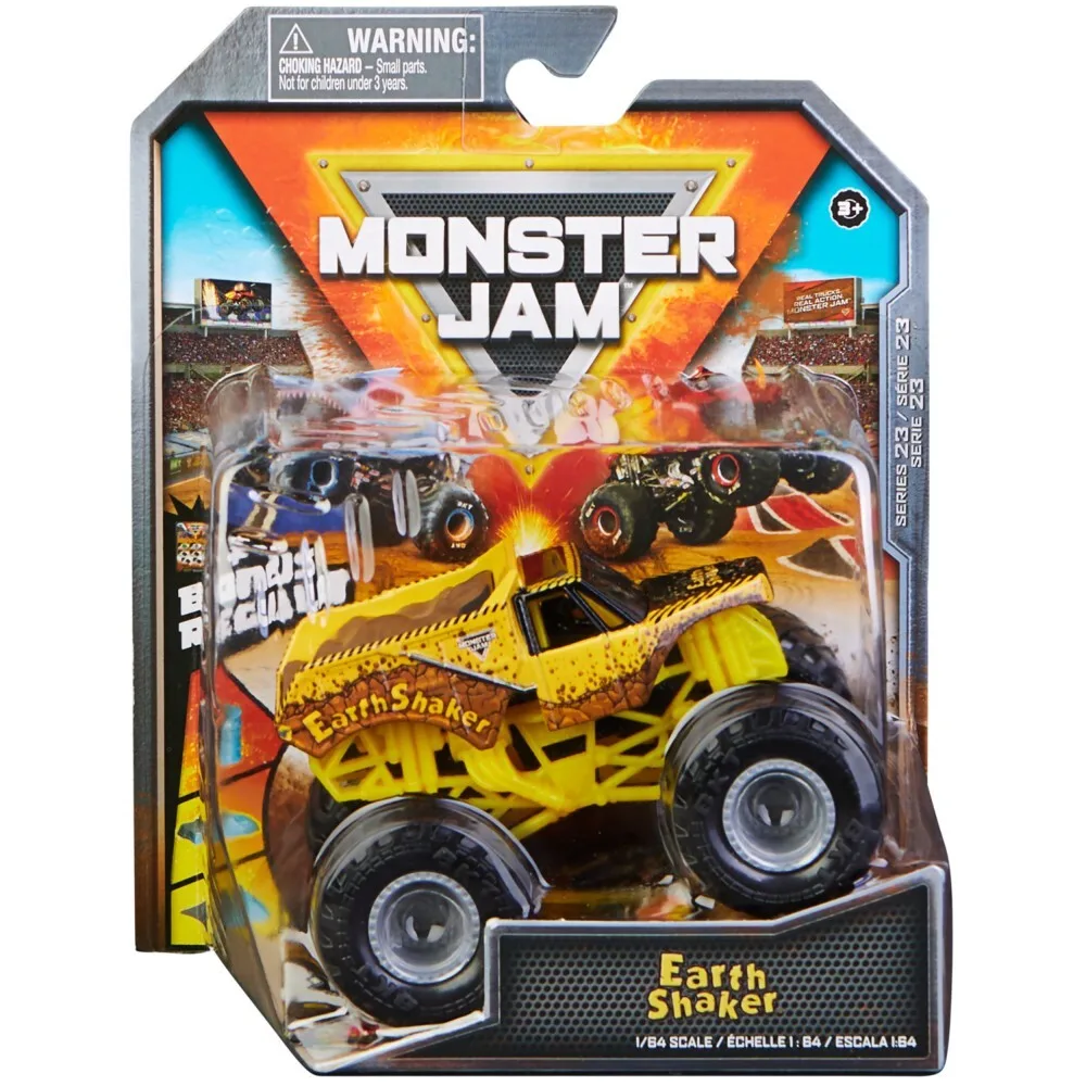 Spin Master Monster Jam - супервнедорожник Earth Shaker в масштабе 1:64 20133736 / артикул 58701 6044941 20133736 / GTIN 778988553480