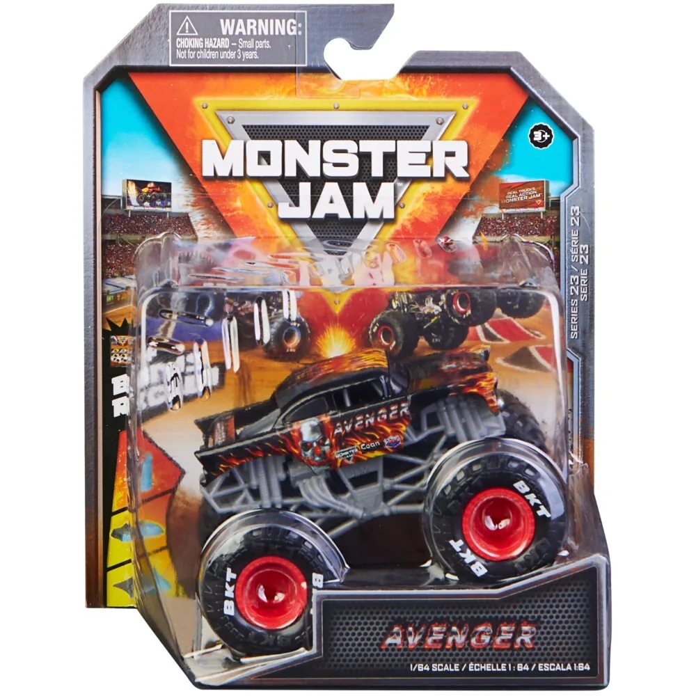 Spin Master Monster Jam - супервнедорожник Avenger в масштабе 1:64 20133734 / артикул 58701 6044941 20133734 / GTIN 778988553480