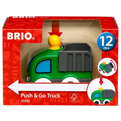 BRIO - Игрушечный грузовик Push & Go 028600