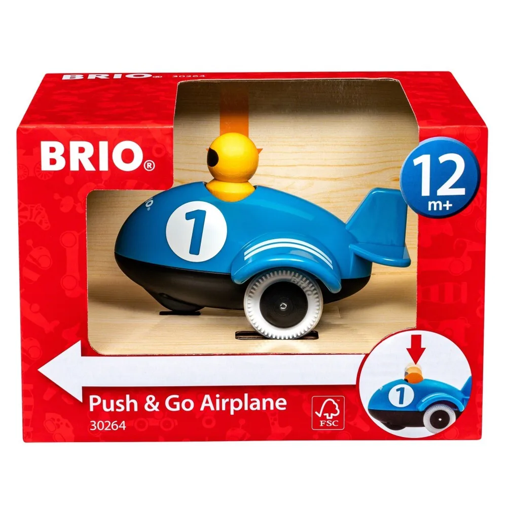 Самолёт BRIO 30264 Нажми и Поехали 30264