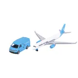 Majorette - Maersk металлический развозной грузовик + самолет Airbus 2057289 C / артикул 2057289 C / GTIN 3467452073346 — фото 2